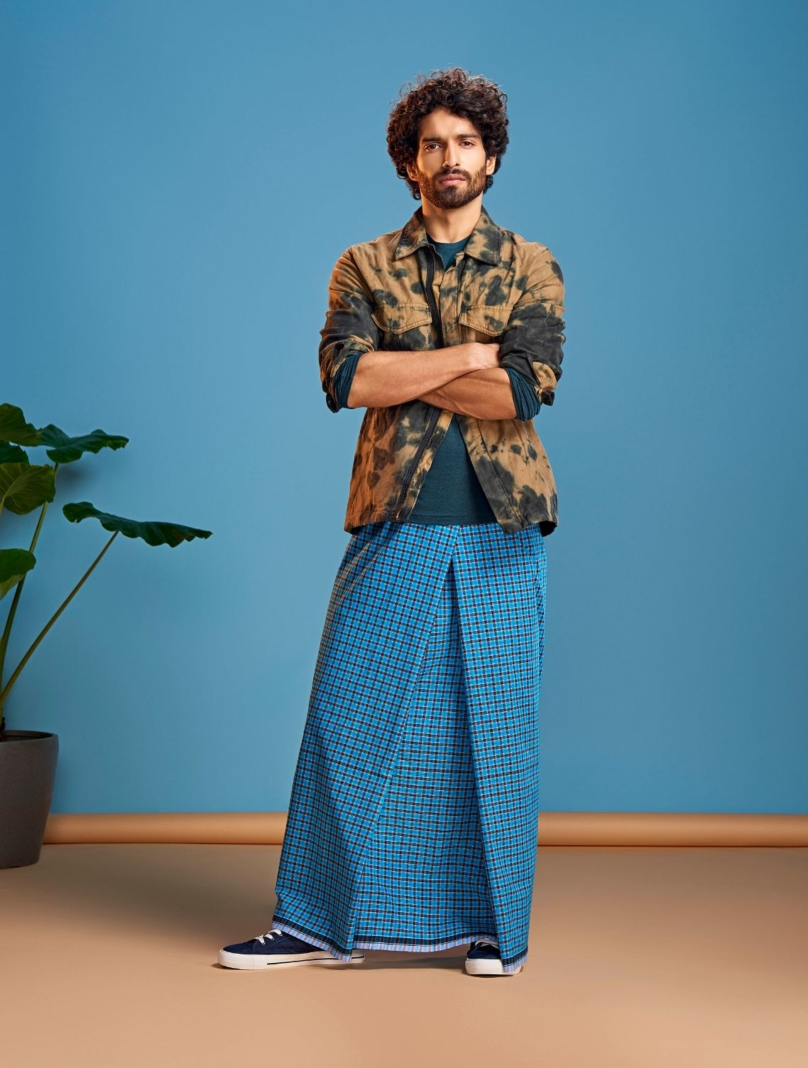 Buy Madras Check Lungi Online | checked Cotton Lungies